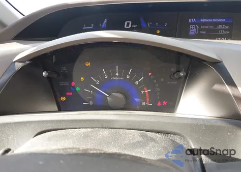 2012 Honda Civic Ex z USA, uszkodzony, nr VIN 19XFB2F83CE006691